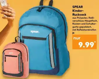 Kaufland SPEAR Kinder Rucksack Angebot