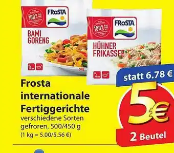 Famila Nord Ost Frosta Internationale Fertiggerichte Angebot