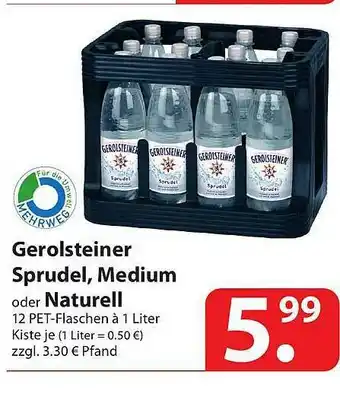 Famila Nord Ost Gerolsteiner Sprudel, Medium Oder Naturell Angebot