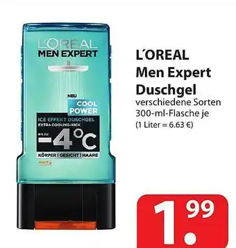 Famila Nord Ost L'oréal Men Expert Duschgel Angebot