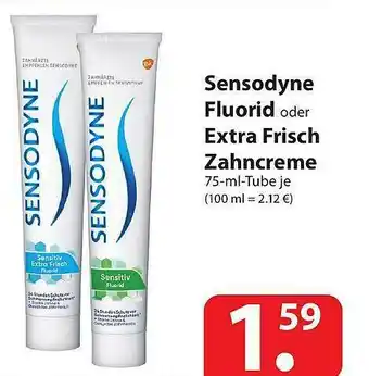 Famila Nord Ost Sensodyne Fluorid Oder Extra Frisch Zahncreme Angebot