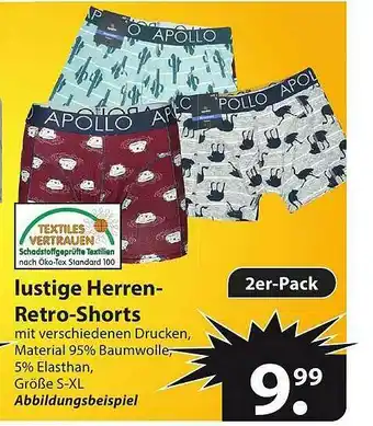 Famila Nord Ost Lustige Herren-retro-shorts Angebot