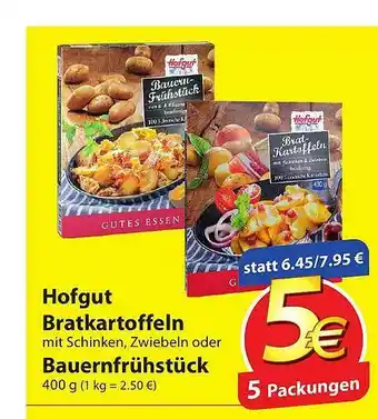 Famila Nord Ost Hofgut Bratkartoffeln Oder Bauernfrühstück Angebot