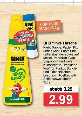 Famila Nord West Uhu Flinke Flasche Angebot