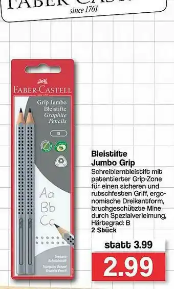 Famila Nord West Bleistifte Jumbo Grip Angebot