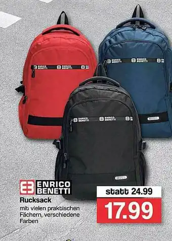 Famila Nord West Rucksack Enrico Benetti Angebot