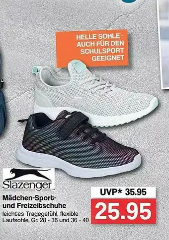 Famila Nord West Mädchen-sport- Und Freizeitschuhe Slazenger Angebot