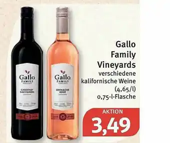 Feneberg Gallo Family Vineyeards Angebot