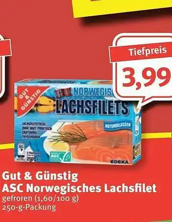 Feneberg Gut & Günstig Asc Norwegisches Lachsfilet Angebot