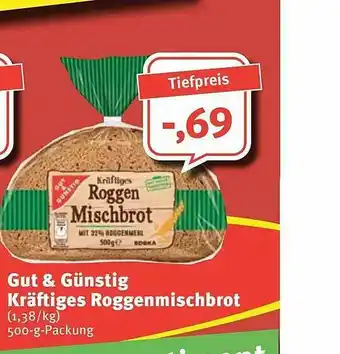 Feneberg Gut & Günstig Kräftiges Roggenmischbrot Angebot