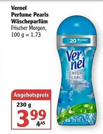 Globus Vernel Perfume Pearls Wäscheparfüm Angebot