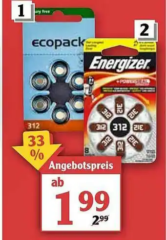 Globus Energizer Angebot