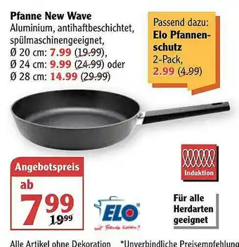 Globus Elo Pfanne New Wave Angebot