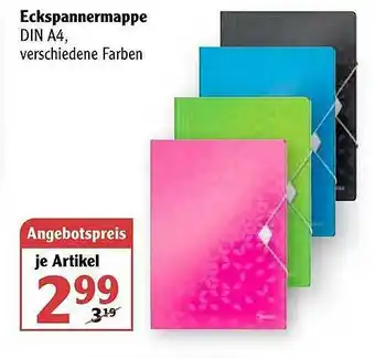 Globus Eckspannermappe Angebot