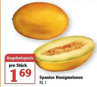 Globus Spanien Honigmelonen Angebot