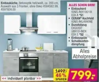 Möbel Boss Einbauküche Angebot