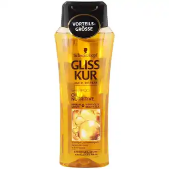 Action Gliss Kur Hair Repair Shampoo Oil Nutritive Angebot