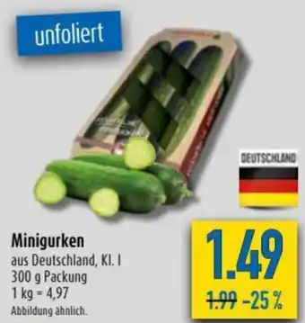 diska Minigurken 300g Angebot