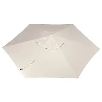 IKEA Lindöja stoffüberzug sonnenschirm helles graubeige Angebot