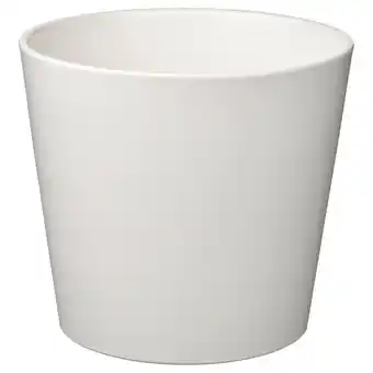 IKEA Sojaböna übertopf weiß 24 cm Angebot