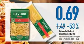 diska Delverde Buitoni Italienische Pasta 500g Angebot