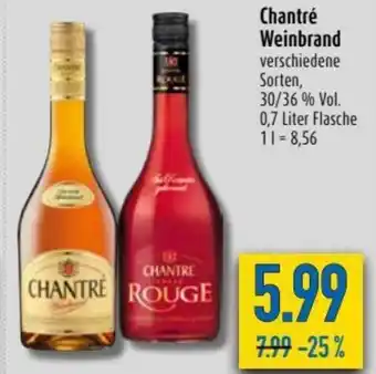 diska Chantré Weinbrand 0,7L Angebot