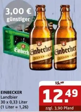 Getränke Quelle EINBECKER Landbier 30 x 0,33 Liter Angebot