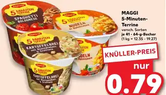 Kaufland MAGGI 5-Minuten Terrine 41-64 g Becher Angebot