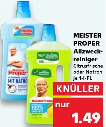 Kaufland MEISTER PROPER Allzweckreiniger 1 L-Fl. Angebot