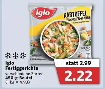 Combi Iglo Fertiggerichte 450g Beutel Angebot