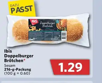 Combi Ibis Doppelburger Brötchen 216g Angebot