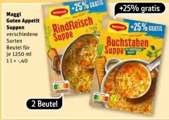 REWE Center Maggi Guten Appetit Suppen Angebot