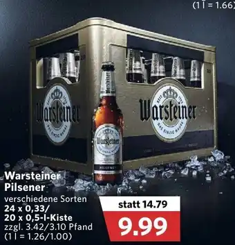 Combi Warsteiner Pilsener 24 x 0,33l Angebot