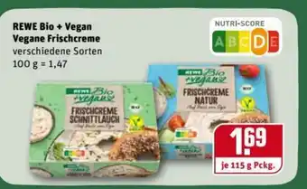 REWE Center Rewe Bio + Vegan Vegane Frischcreme 115g Angebot