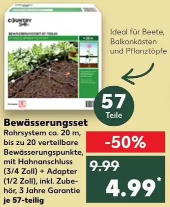 Kaufland Country Side Bewässerungsset Angebot