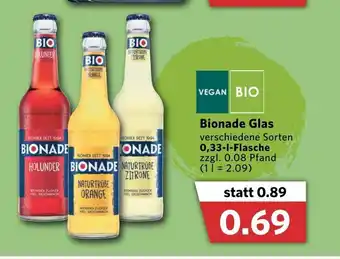 Combi Bionade Glas 0,33l Angebot