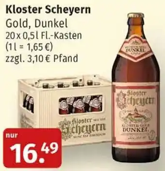 Markgrafen Kloster Scheyern Gold, Dunkel 20x 0,5 l Fl.-Kasten Angebot