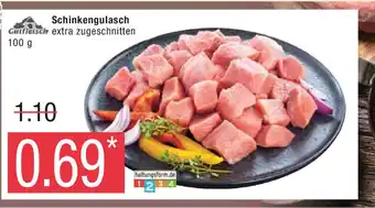 Marktkauf Gurfleisch Schinkengulasch 100 g Angebot