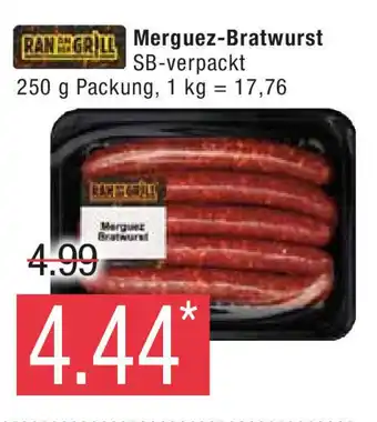 Marktkauf RANGRILL Merguez-Bratwurst SB-verpackt 250 g Angebot