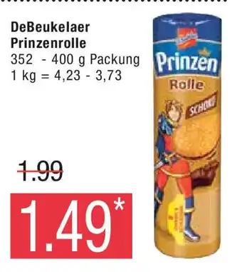 Marktkauf DeBeukelaer Prinzenrolle 352-400 g Packung Angebot