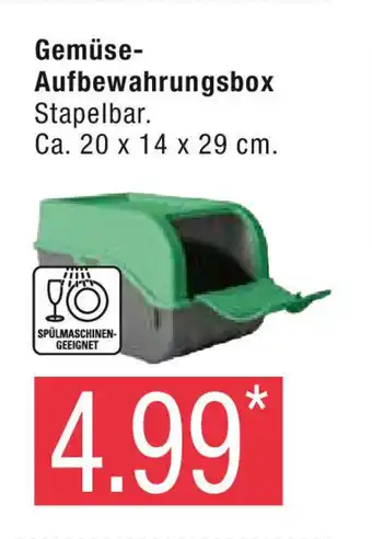 Marktkauf Gemüse-Aufbewahrungsbox Stapelbar. Angebot