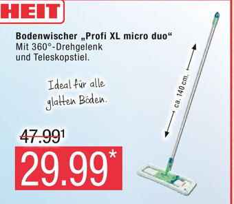 Marktkauf LEIFHEIT Bodenwischer ,,Profi XL micro duo" Angebot
