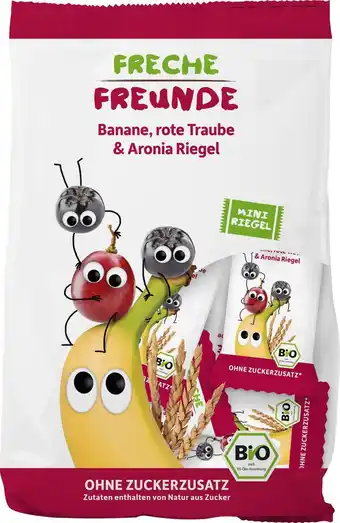 dm drogerie Freche freunde kindersnack fruchtriegel mini aronia, ab 1 jahr (8x10 g) Angebot