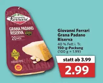 Combi Giovanni Ferrari Grana Padano Riserva 150g Angebot