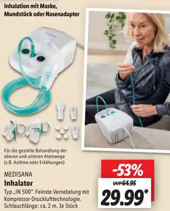 Lidl MEDISANA Inhalator ,,IN 500" Angebot