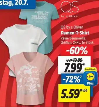 Lidl QS by s.Oliver Damen-T-Shirt Angebot