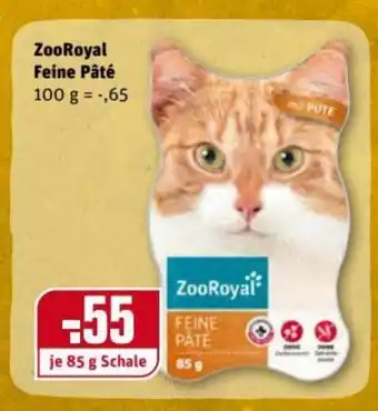 REWE Center ZooRoyal Feine Pâté 85g Angebot