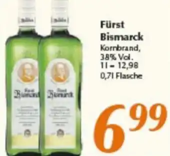 inkoop Fürst Bismarck Kornbrand 0,7 L Flasche Angebot