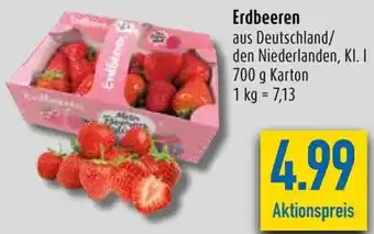 diska Erdbeeren 700 g Karton Angebot