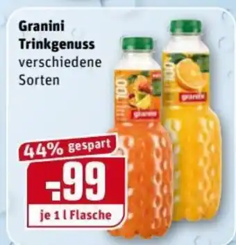 REWE Center Granini Trinkgenuss 1L Angebot